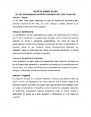 DECRETO NÚMERO 85-2005