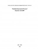 Análisis de la realidad empresarial de Alicorp