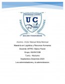 Los administradores y la administración