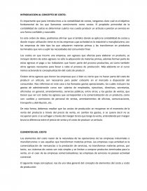 CONCEPTOS BASICOS DE COSTOS. Página 1