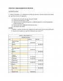 EFECTIVO Y EQUIVALENTES DE EFECTIVO . E J E R C I C I O S