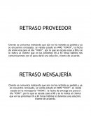 Informe plantillas mensajeria