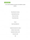 EVALUACIÓN ECONÓMICA EN SALUD DE LA IPS HOSPITAL CARLOS CARMONA