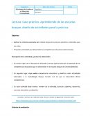 Caso práctico. Aprendiendo de las escuelas bosque: diseño de actividades para la práctica