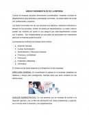 ÁREAS FUNDAMENTALES DE LA EMPRESA