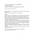 Ejemplos de minoristas multinacionales en Chile