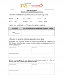 Multiplicación, propiedades y problemas