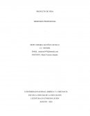 PROYECTO DE VIDA DIMENSION PROFESIONAL