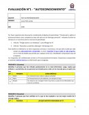 Test de autoconocimiento