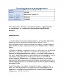 Desecho de compuestos químicos orgánicos en ríos o en basureros que no son adecuados para los desechos industriales químicos