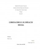 CORONAVIRUS Y SU IMPACTO SOCIAL
