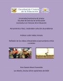 Reflexión de los videos enfocándolos al pensamiento crítico y creativo