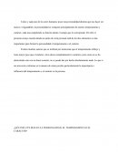 Temperamento o caracter