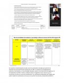 Plan de acciones para las primeras semanas