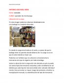 ACTIVIDAD operador de montacarga