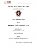 Tipos de Presupuestos