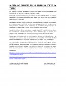 Alerta de fraudes en la empresa Fortis Im Trade