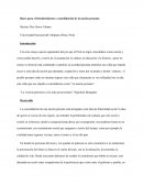 Bases para el fortalecimiento y consolidación de la nación peruana