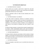 Fenomenos macroeconomicos y sus variables