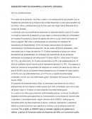 Carta sobre pobreza en el Ecuador