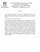 Producción y comprensión de textos