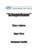 Schopenhauer Ética y valores