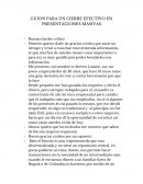 GUION PARA UN CIERRE EFECTIVO EN PRESENTACIONES MASIVAS