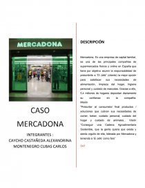 CASO MERCADONA. Página 1