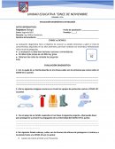 EVALUACIÓN DIAGNÓSTICA DE BIOLOGÍA