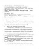 Cuadro macroeconomía