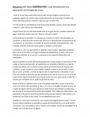 Enseñar hoy. Una introducción a la educación en tiempo de crisis