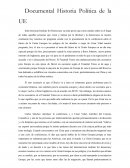 Documental Historia Política de la UE