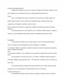 Legislación. Fianza