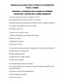 Procesado y tratamiento de la imagen en radiología convencional y Gestión de la imagen diagnóstica