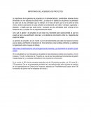 IMPORTANCIA DE LA GERENCIA DE PROYECTOS