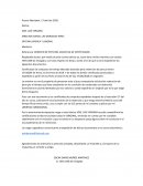 Formulario de peticion