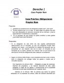 Caso Práctico: Obligaciones Propter Rem
