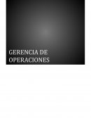Gestión de operaciones
