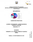 ESTADÍSTICA . EJERCICIOS PRÁCTICOS