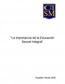 La importancia de la educación sexual integral
