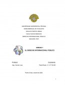UNIDAD 1 EL DERECHO INTERNACIONAL PÚBLICO