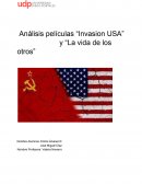 Análisis películas "Invasión USA" y "La vida de los otros"