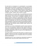 Origen y evolucion de la administración