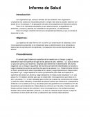 Informe salud