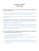 Actividad de filosofia “Las dos vidas”