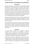 Modelo de Clúster como estrategia de competitividad