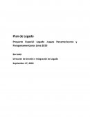 Plan estratégico Legado Lima 2019