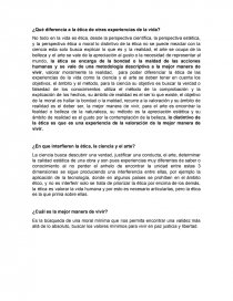 Foro Etica. Página 1