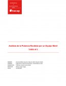 Análisis de la Potencia Recibida por un Equipo Móvil
