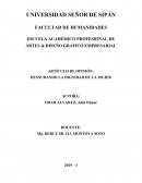 DIGNIDAD DE LA MUJER